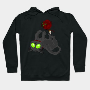 Blackjack the Black Cat Hoodie